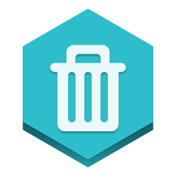 256x256 Trash Bn Hex Iconset