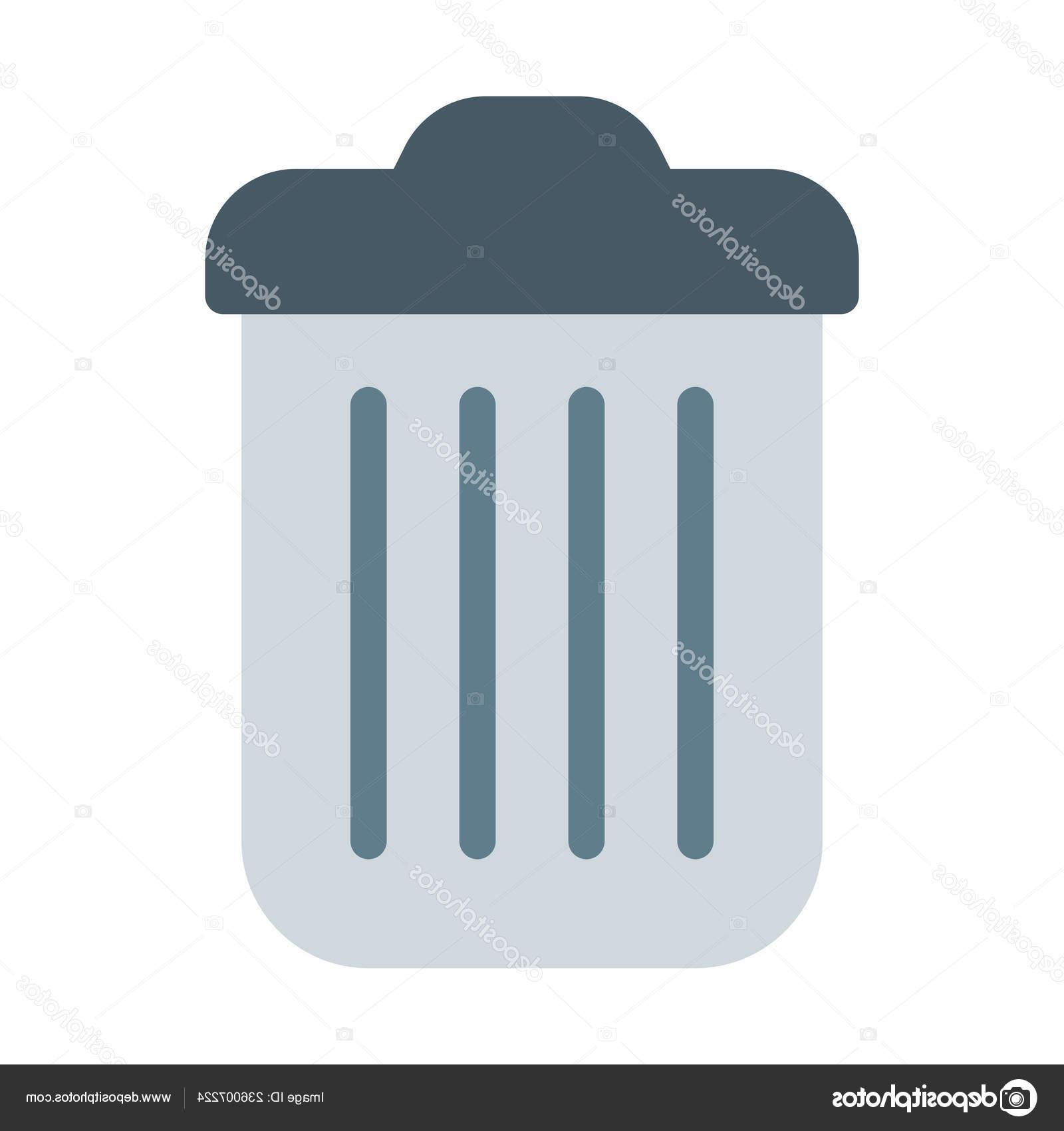 1600x1700 Stock Illustration Trash Can Bn Simple