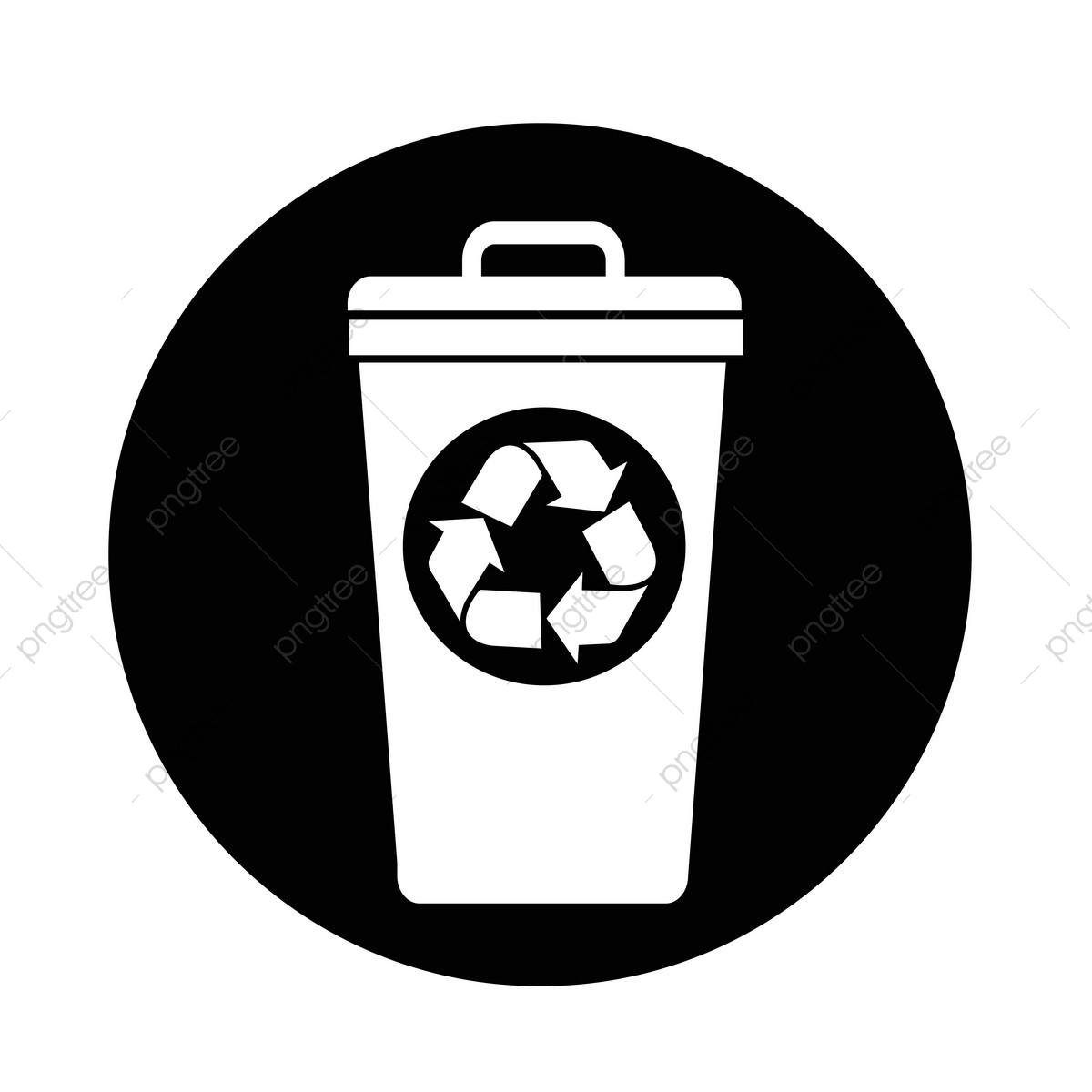 1200x1200 Trash Bn, Can, Icon, Trash Png And Vector With Transparent