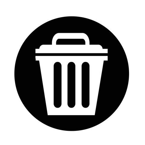 490x490 Trash Can Icon