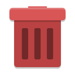 256x256 User Trash Full Icon Papirus Status Iconset Papirus