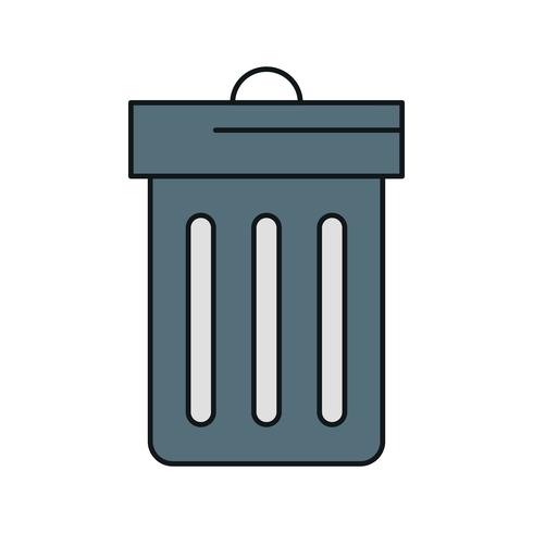 490x490 Vector Trash Icon