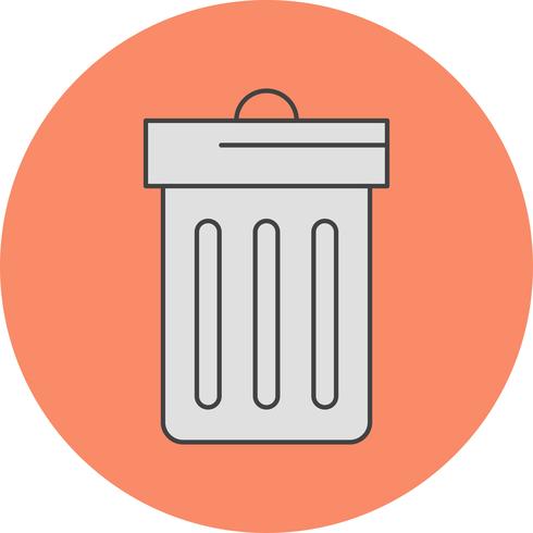 490x490 Vector Trash Icon