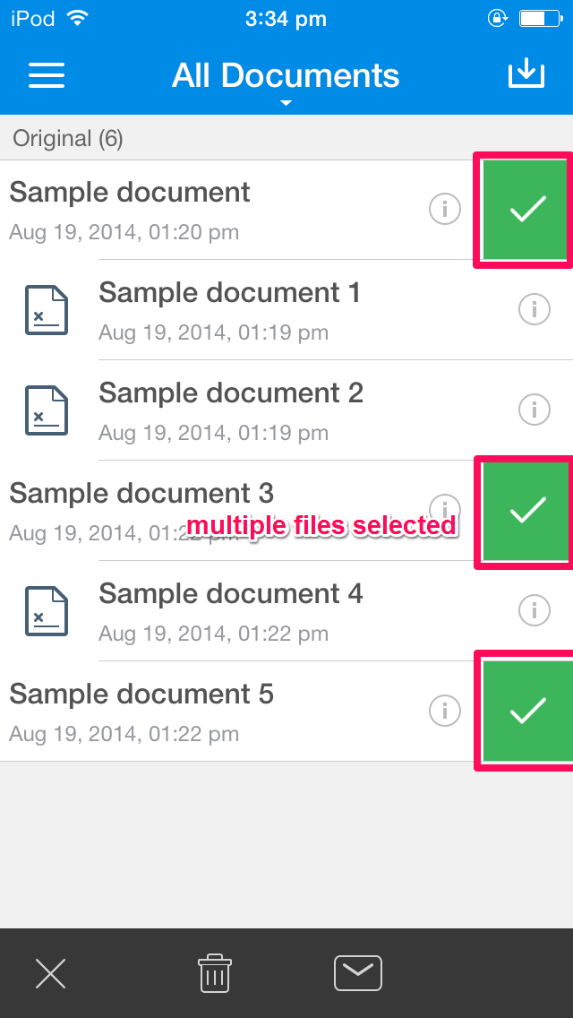 640x1136 How To Delete One Or More From The Signeasy App
