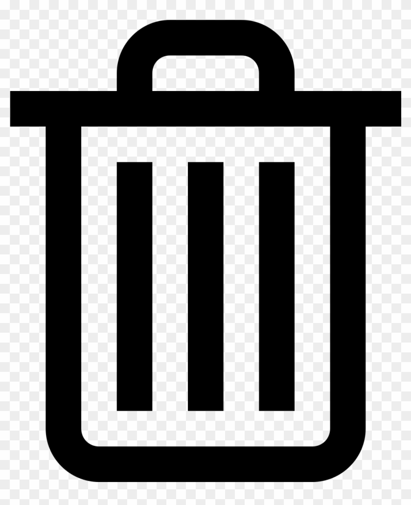 840x1032 Icon Trash Png