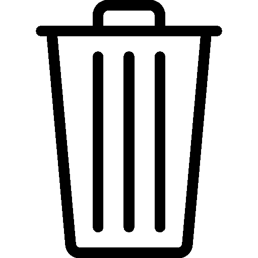 512x512 Messaging Trash Icon Ios Iconset