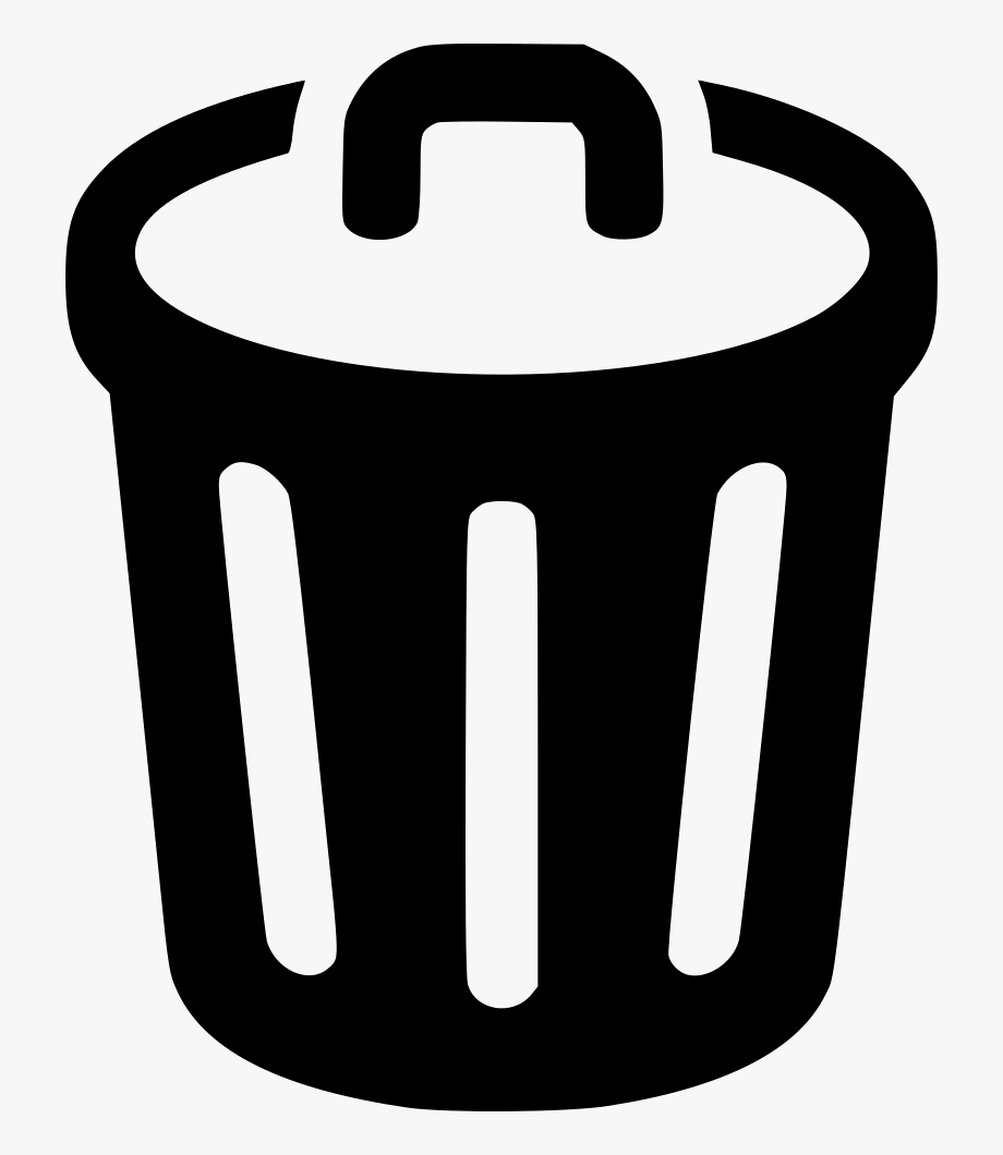 920x1060 Trash Can Png Logo