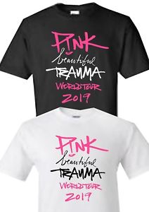 212x300 Pink Beautiful Trauma World Tour Unisexkids Tshirt Kids Xxxl