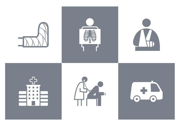 700x490 Free Vector Medical Icons