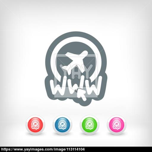 512x512 Website Travel Agency Icon Vector