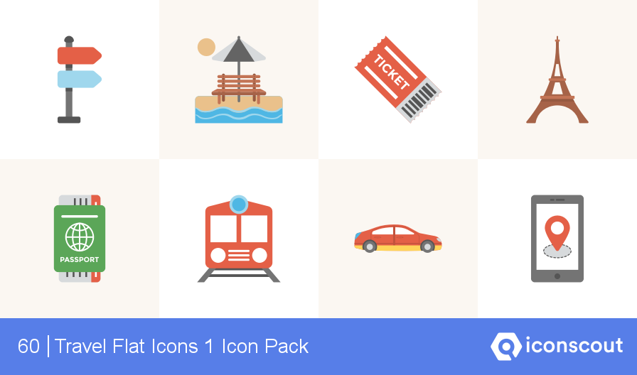 Download Travel Flat Icons Icon Pack 896x528 Download Travel Flat Icons Icon Pack