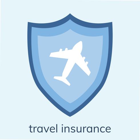 Illustration Of A Travel Insurance Icon 490x490 Illustration Of A Travel Insurance Icon