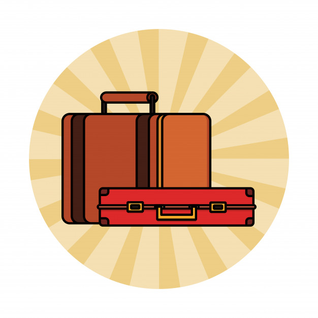 626x626 Travel Suitcase Icon Vector Premium Download