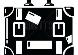 300x210 Newly Suitcase Icon Or Suitcase Icon Bag Design Vector Image
