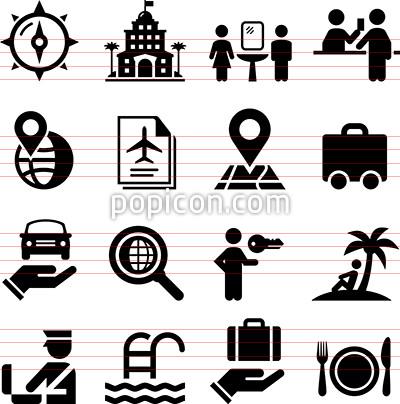 400x404 Travelling Icons