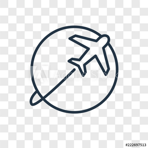 500x500 Travelling Icons Isolated On Transparent Background Modern