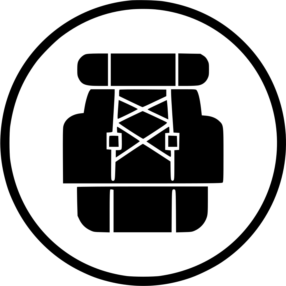981x980 Backpack Bag Carry Outdoor Travel Travelling Vacation Png Icon