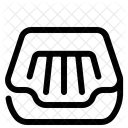 256x256 Tray Icon Of Glyph Style