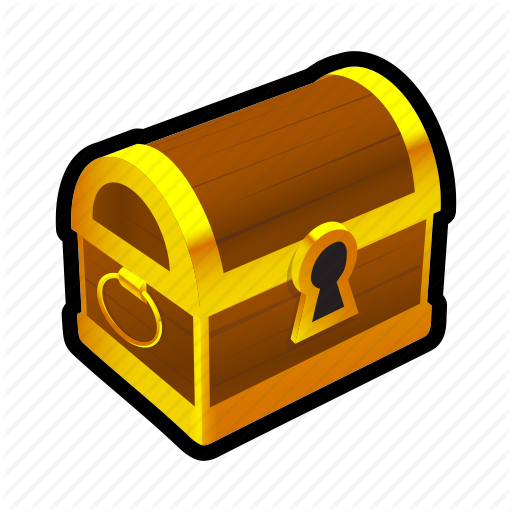 512x512 Treasure Chest Icon Png Vector, Clipart