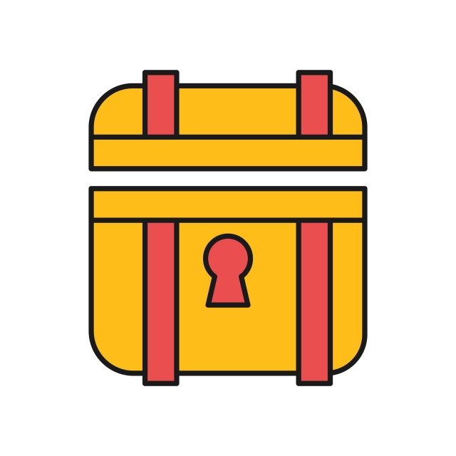 640x640 Treasure Icon For Your Project, Treasure, Chest, Gaming Png