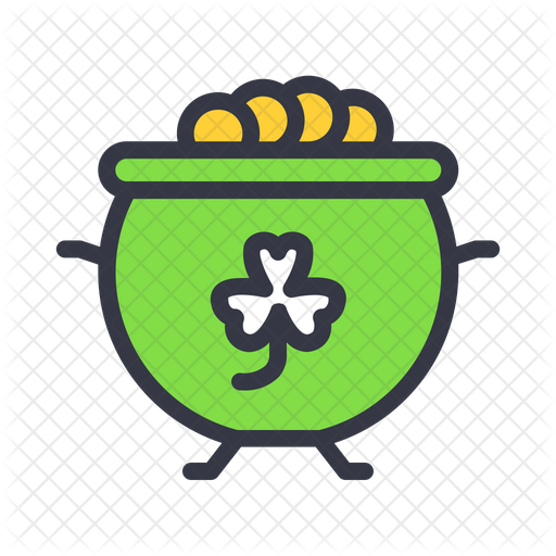 512x512 Treasure Icon Of Colored Outline Style