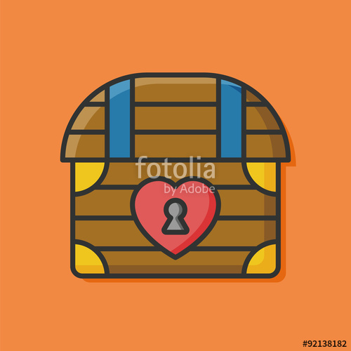 500x500 Treasure Icon Stock Image And Royalty Free Vector