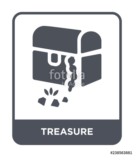 430x500 Treasure Icon Vector Stock Image And Royalty Free Vector
