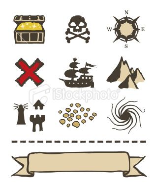 315x380 Various Elements To Use For A Treasure Map Keen Pirate