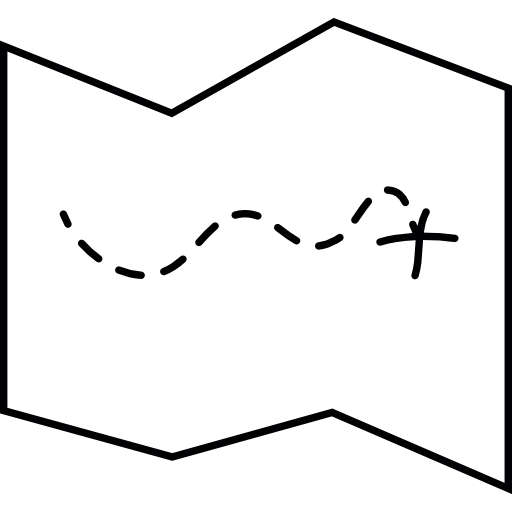 512x512 X Mark The Spot Treasure Map Icons Free Download