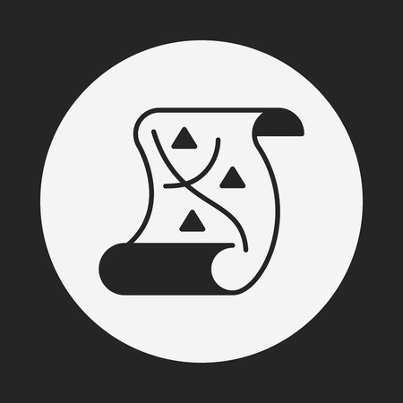 450x450 Treasure Map Icon Royalty Free Vector Graphics