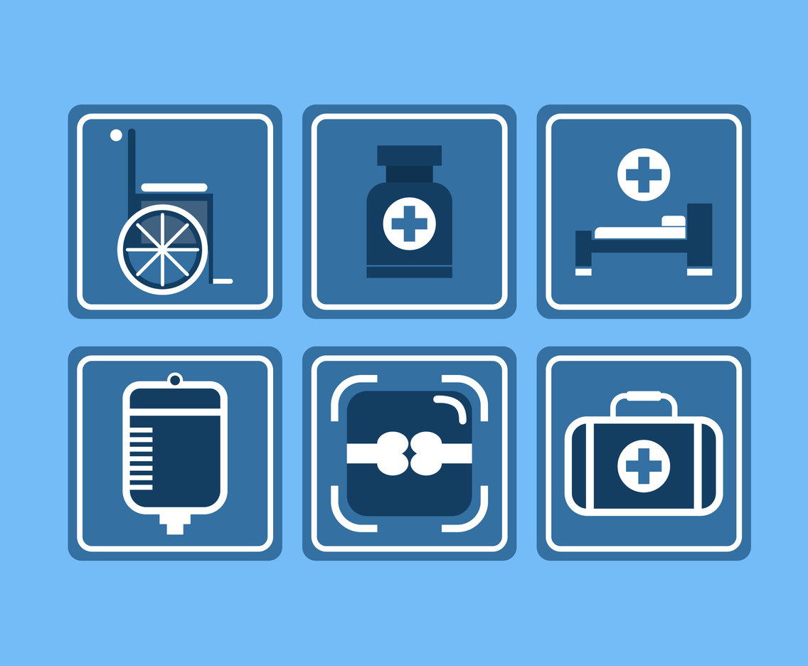 1136x936 Medical Treatment Icons Vector Vector Art Graphics