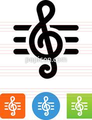 184x240 Treble Clef Icon