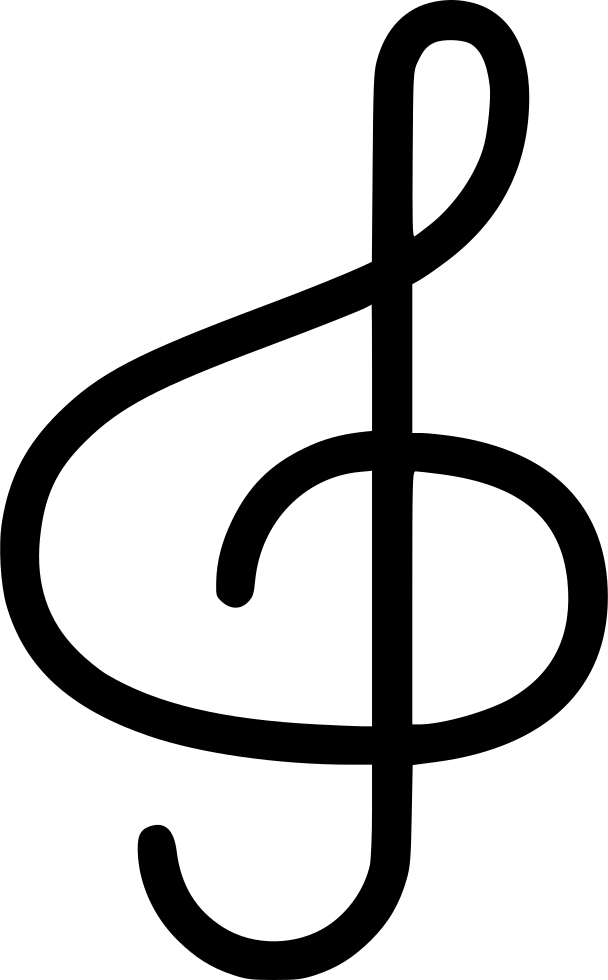 608x980 Treble Clef Png Icon Free Download