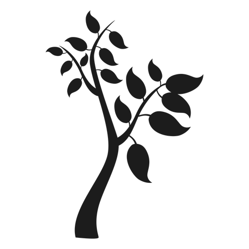 512x512 Tree With Branches And Big Leaves Icon
