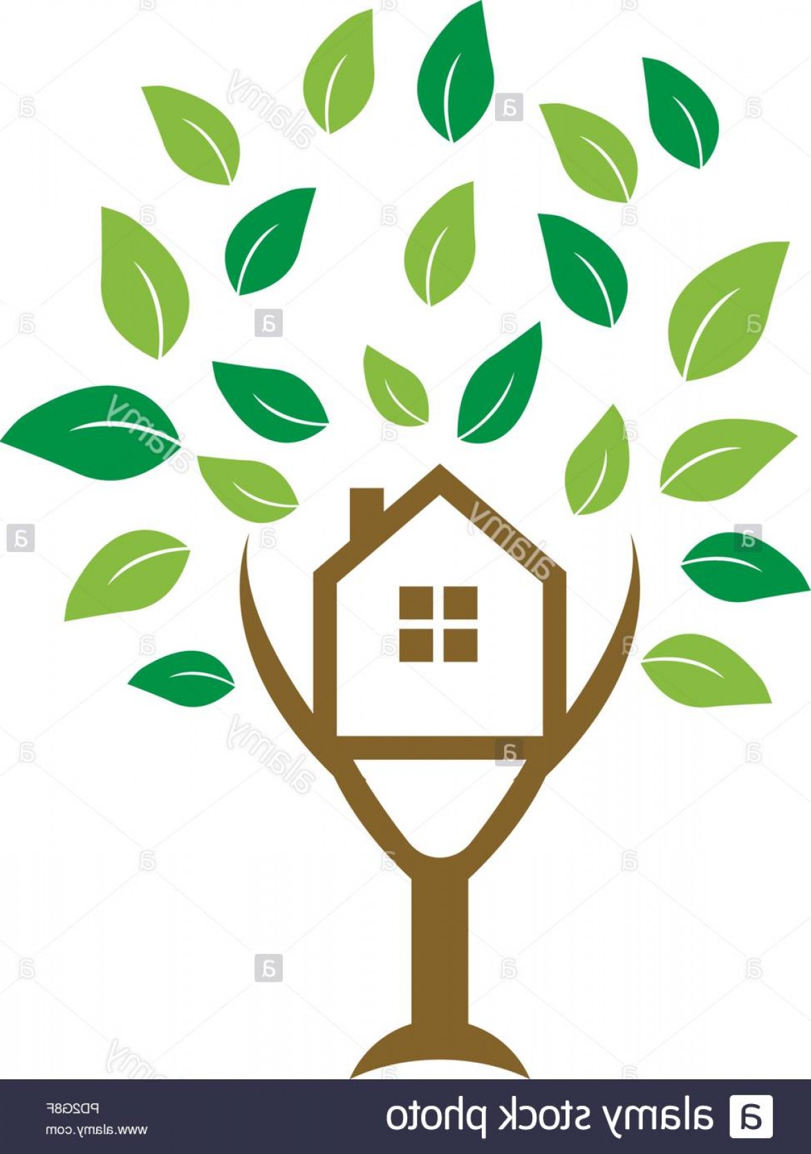 1173x1668 Tree House Logo Icon Graphic Template Vector Image Soidergi