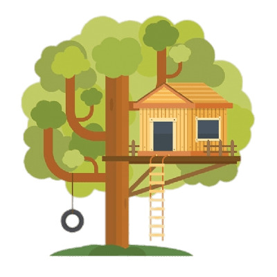 400x400 Treehouse In Large Tree Icons Png