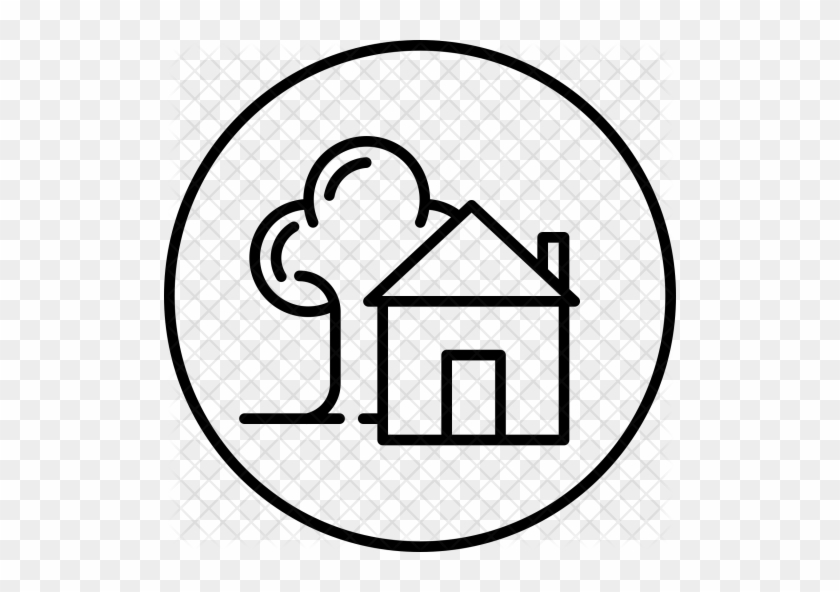 840x592 Hut, Farm, House, Tree, Agriculture, Home Icon