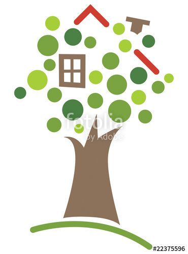 370x500 Icon Of A Tree House Stock Image And Royalty Free Vector