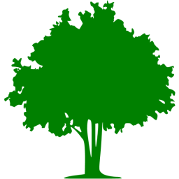 256x256 Green Tree Icon