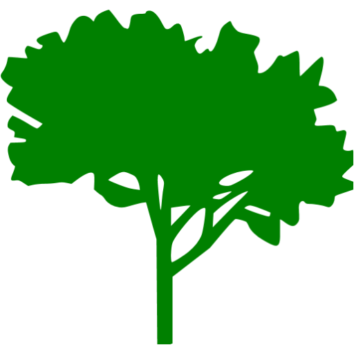 512x512 Green Tree Icon