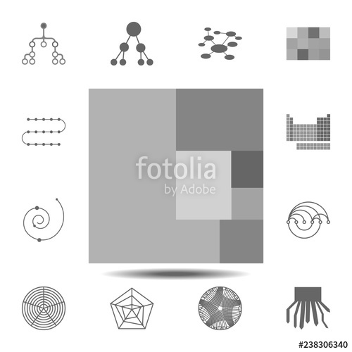 500x500 Tree Map Icon Simple Glyph Vector Element Of Charts And Diagrams