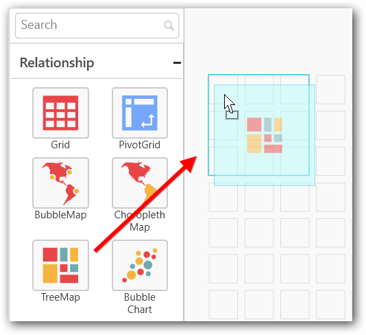 534x488 Configuring And Formatting Tree Map With Syncfusion Dashboard Designer