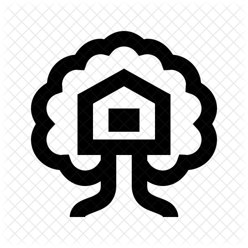 512x512 Treehouse Icon Of Line Style