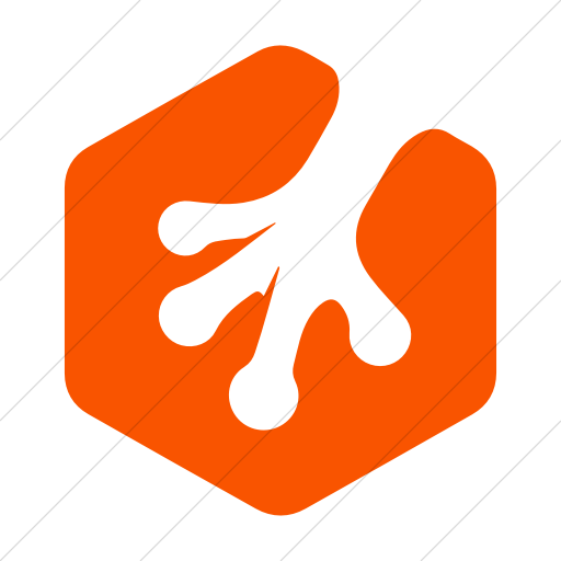 512x512 Iconsetc Simple Orange Foundation Social Treehouse Icon