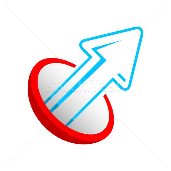 600x600 Trend, Arrow Icon Vector Illustration Djdarkflower