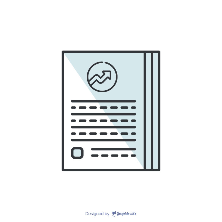 750x750 Creative Vector Trending Icon Design