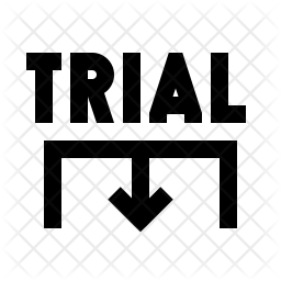 256x256 Trial Icon Of Line Style