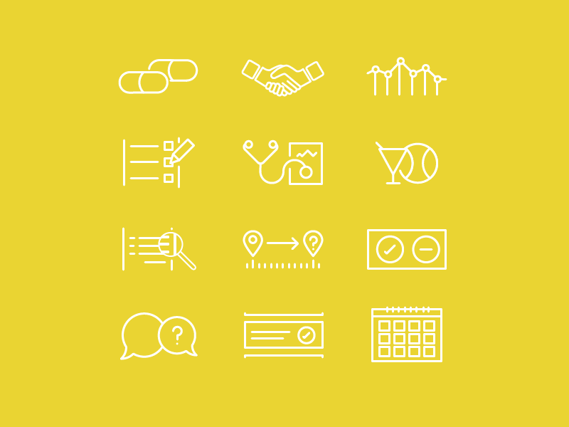 800x600 Clinical Trial Icons
