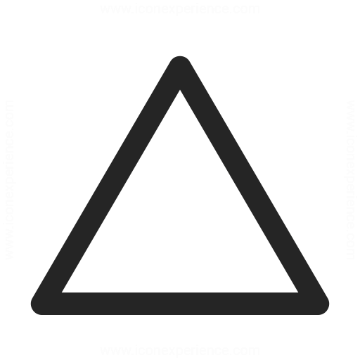 512x512 Shape Triangle Icon Iconexperience