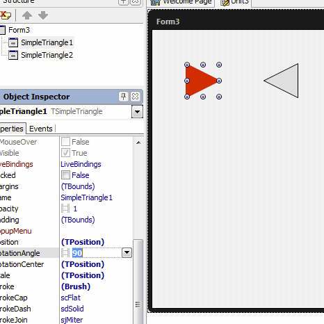 466x466 Free Triangle Component For Delphi Firemonkey On Android